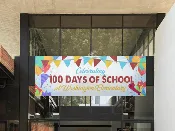 100 Days of School Custom Banner