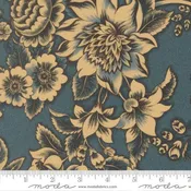 108" Miss Mollie Floral Abundance Indigo Wideback by Betsy Chutchian for Moda