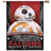 27" x 37" Vertical Star Wars Atlanta Falcons House Flag