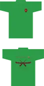 Canoe T-Shirt   Kelly Green
