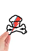 STICKER - Lightning Bolt Crossbones