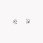 Antique Cushion Cut Diamond Studs