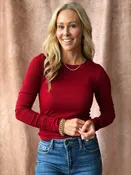 Asher Top - MAROON