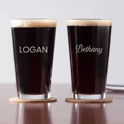 Personalized Pint Glass
