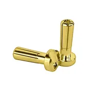 1UP Racing 190401 Lowpro Bullet Plugs - 4mm - Pair