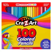 Cra-Z-Art Colored Pencils, 100 Count, Assorted Colors, Pre-Sharpened, Non-Toxic