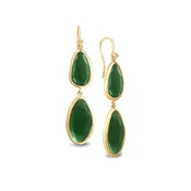 AHGAM DROP TOURMALINE EARRINGS