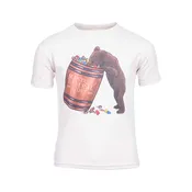 Barefoot Baby Mast General Store Toddler Candy Barrel Bear Short Sleeve T-Shirt