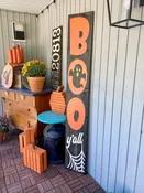 Boo Y'all Porch Leaner — Creative Expressions KC