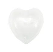 ALABASTER WHITE HEART PLATE — Wm. Effler Jewelers