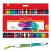 24 DuoTip Washable Markers for Kids: 48 Colors