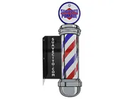 Barber Pole Metal Sign