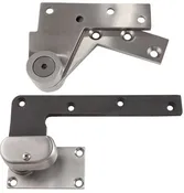 ABH  0147 - 1.5 Pivot Set - 1-1/2"  Offset Stainless Steel (Heavy Duty)