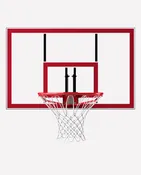 44" Polycarbonate Backboard & Rim Combo