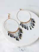 Twilight Fringe Hoops