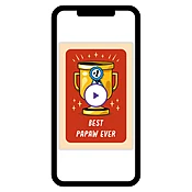 #1 Ribbon and Trophy eCard