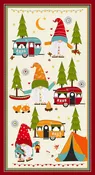 Camping Gnomes by Studio E Fabrics  24" CAMPING GNOMES PANEL