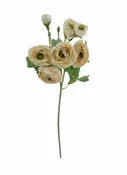 #024092PAR – 19″ Ranunculus Spray x3 {Parchment}
