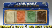 Vintage Star Wars Boxed Soap Collection 4-Pack Mint in C2 Box