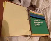 Texas Instruments TI 99/4A Computer Users Reference Guide 1981 binder
