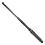 21" Black Color Tactical Baton Rubber Grip with Belt holster sheath