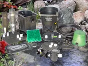 Ahi Series 11' x 11' Small Water Garden Pond Kit