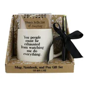 Mom To Do Mug Notepad Pen Set