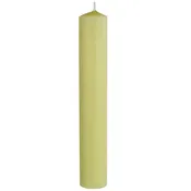 100% BEESWAX CANDLE STICKS 2" x 18" GROOVE BASE  (Box of 4)
