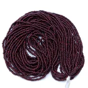 10SB144-52R: Cz SB Red Travertine Stone 10/0 1 Hank