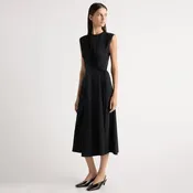 Agnes Twist-Drape Jersey Dress