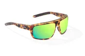 Bajío Greenland Sunglasses - Green Water Matte Frame with Green Mirror Polycarbonate Lens