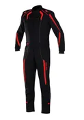 Aurora 1.0 SFI 3.2A/1 Single Layer Fire Suit Black/Red