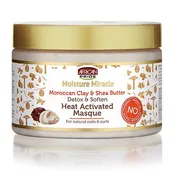 African Pride Moisture Miracle Heat Activated Masque 12 oz.