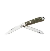 Knife by Böker, Treebrand Trapper Canvas Micarta Green