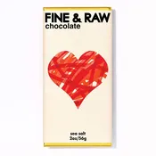 Fine & Raw Sea Salt Chocolate Bar-2oz.ChocolateFloras Avenue
