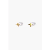 CHAN LUU DELLA STUD EARRINGS PERIDOT