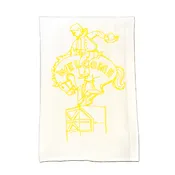 Cowboy Bar Sign Tea Towel