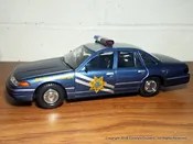 1/24th scale Nevada Highway Patrol 1996 Ford Crown Victoria model (LOOSE - no packaging)