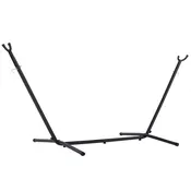 10' UNIVERALS HAMMOCK STAND-CHARCOLE
