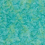 Batik - Color Splash Batiks -Stylized Puzzle - Blue/Green - aqua pieces