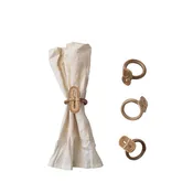 Boho Arch Napkin Rings, Set of 4