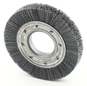 04130 Large Diameter Nylon Wheels, 4" x 5/8", 3/4" Trim Length, 120 Grit, 1-Pack