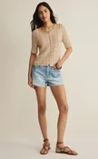 Adria Pointelle Cardigan