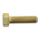 1/2"-13 x 1-1/4" Hex Cap Screws — Grade 9, Coarse Thread, Zinc Yellow, 50/PKG