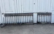 10 Feet of Wrought Iron Fence Panels GA21256