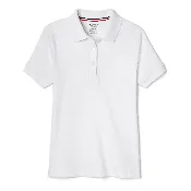 Applegate - Girl's Short Sleeve Picot Collar - No Logo