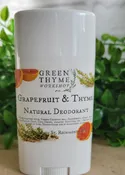 Grapefruit &amp; thyme deodorant