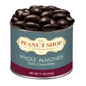 Dark Chocolatey Covered Almonds 11 oz.