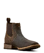 Ariat Men's Hybrid Low Boy Wide Square Toe Chelsea Boot - Brown