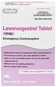 Rugby Levonorgestrel Tablet  1.5 mg Emergency Contraceptive 1 Tablet